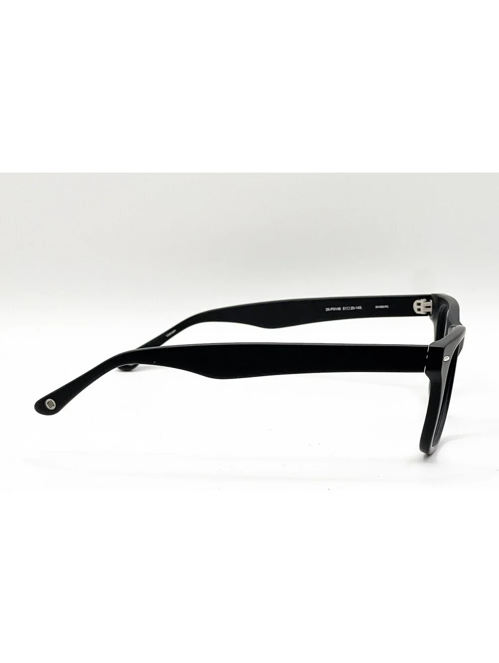 Muse 39-P9146 Matte Black Square Authentic Eyeglass Frames 51-20-145